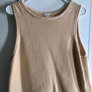 J. Crew - Beige Sweater Vest - Size L